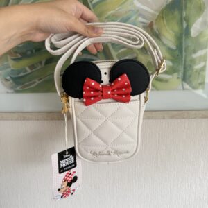 Cartera Minnie Mouse con Lazo Rojo